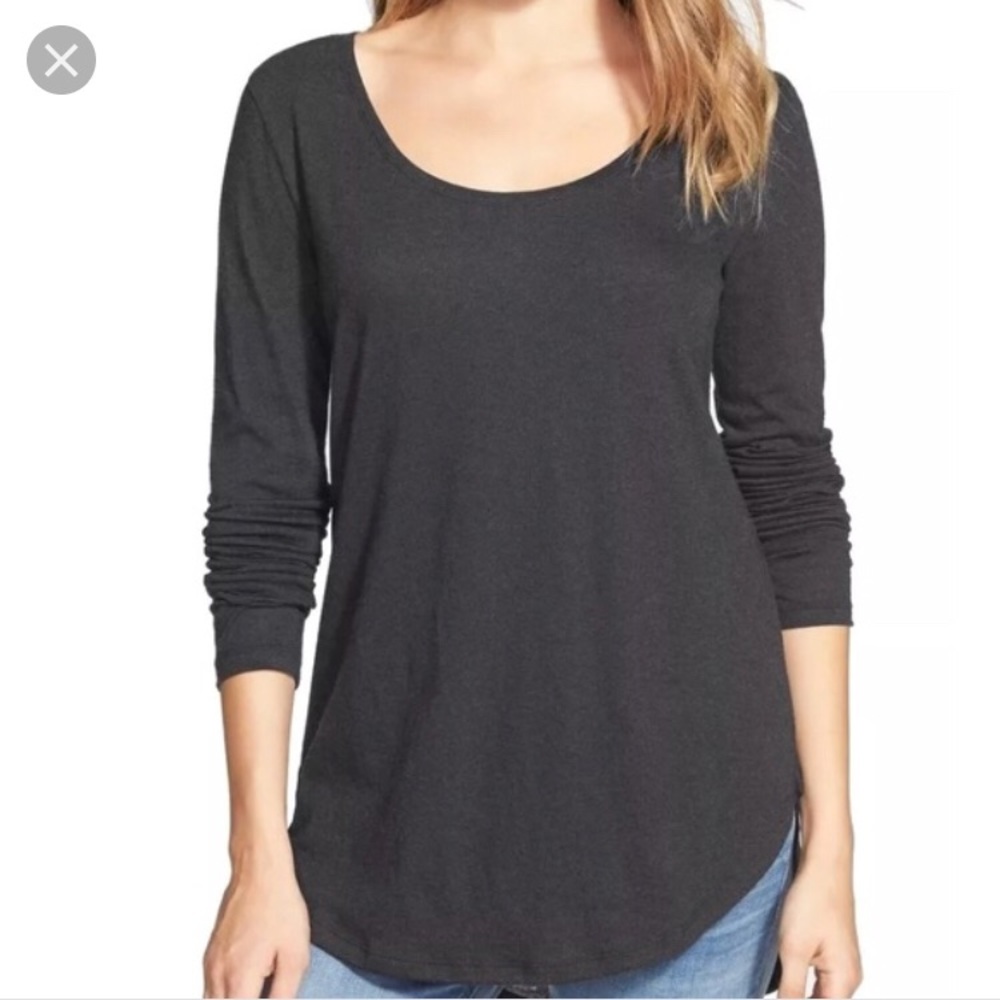 BP grey long sleeve tee